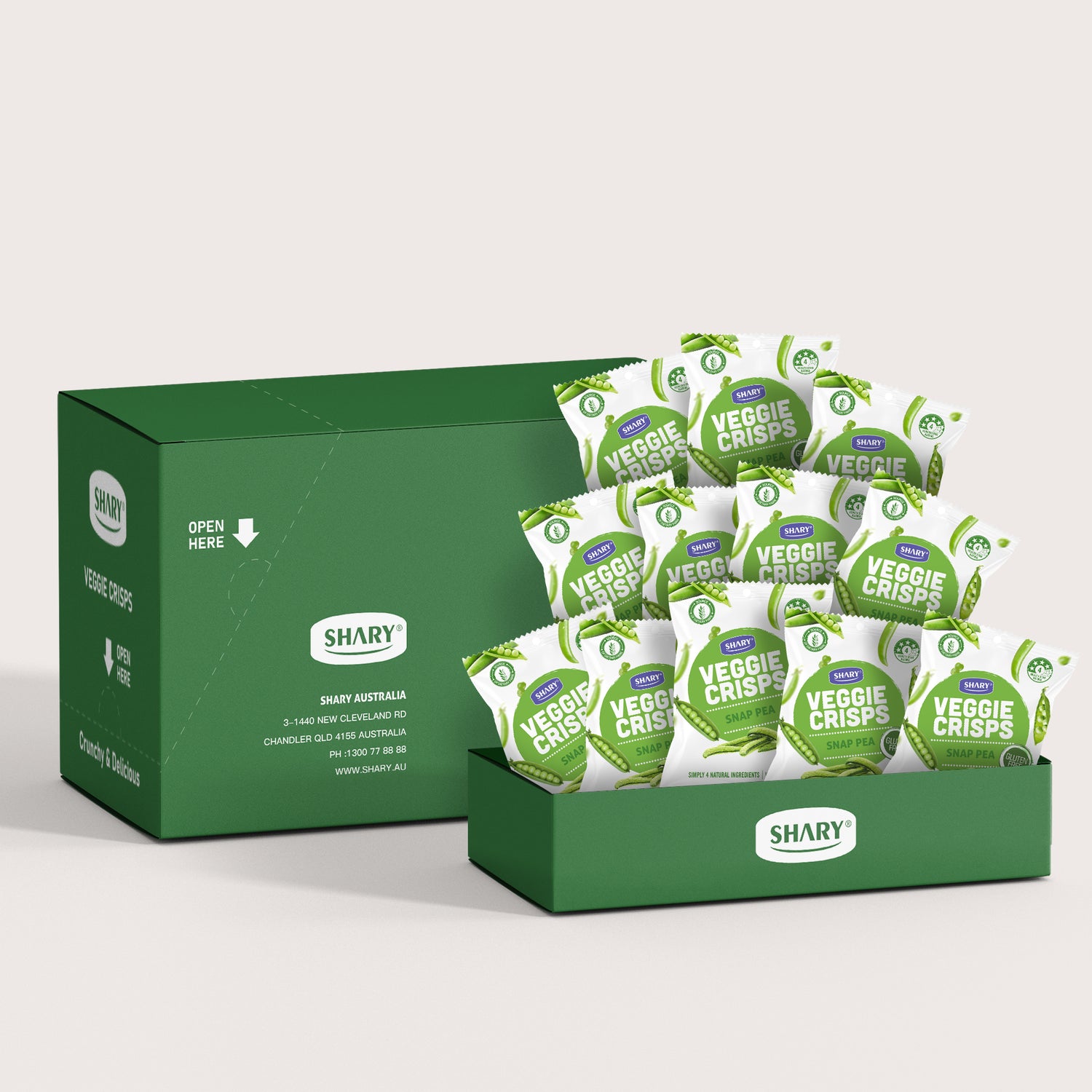 Shary Snap Pea Crisps