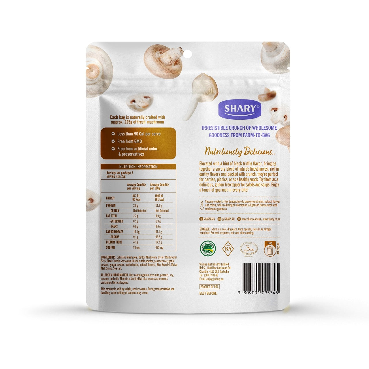Shary Truffle Flavor Mixed Mushroom
