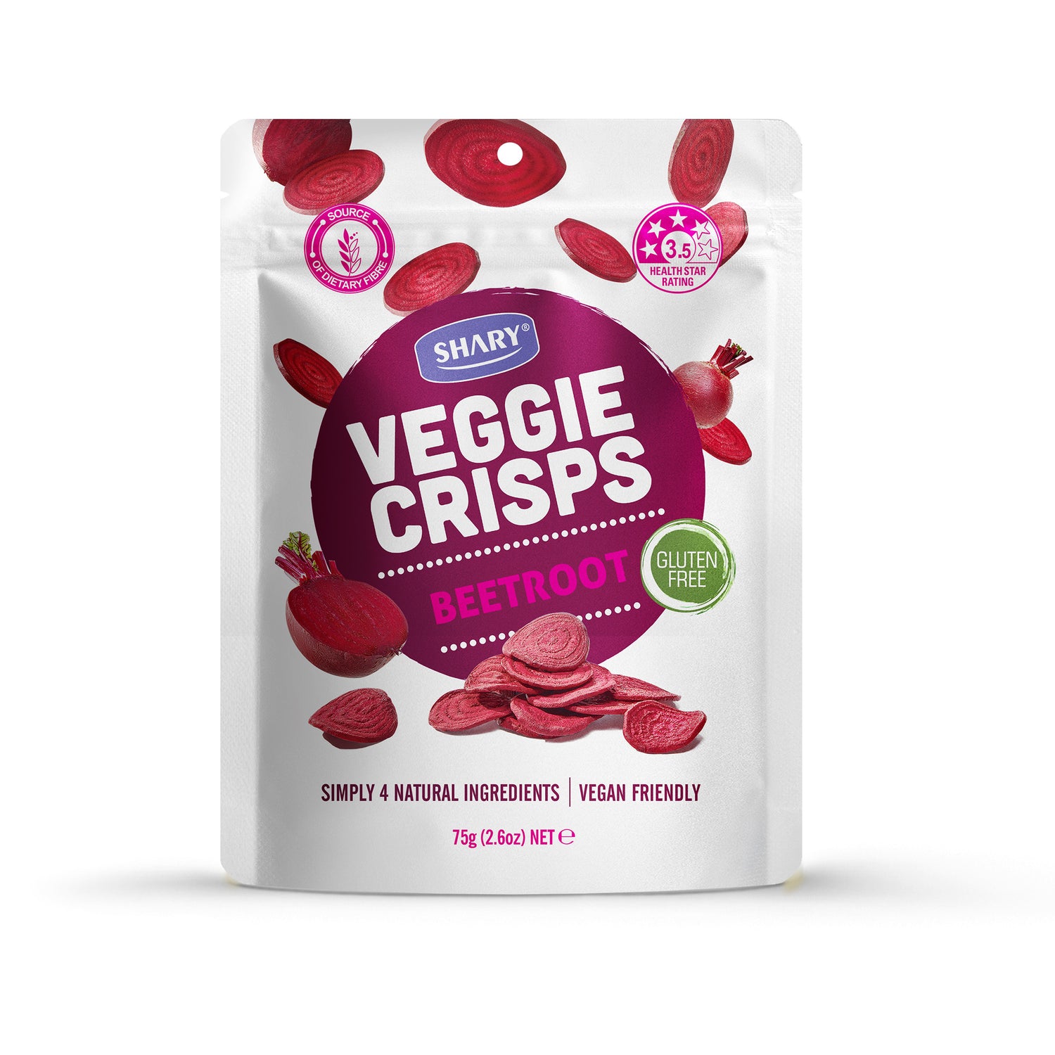 Shary Beetroot Crisps 75g - Shary Australia