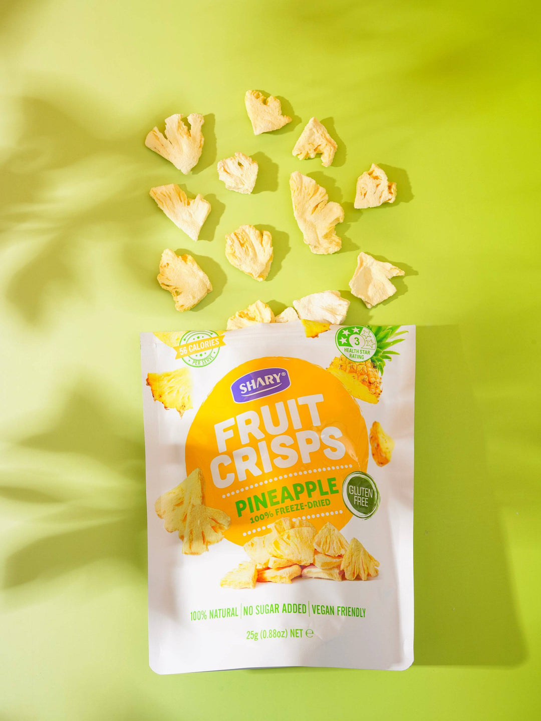 Shary Freeze Dried Pineapple Crisps 25g - Shary