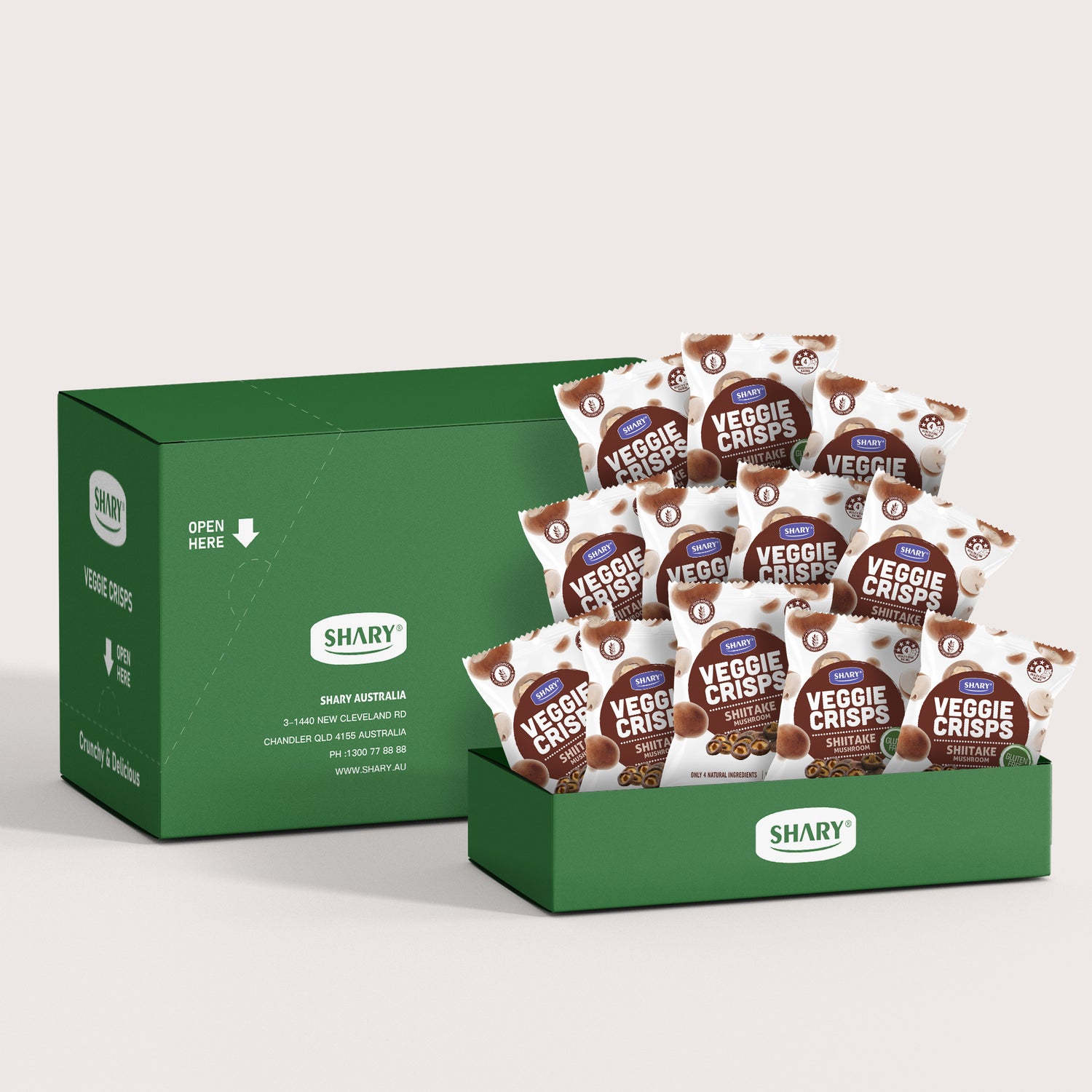 Shary Shiitake Mushroom Crisps