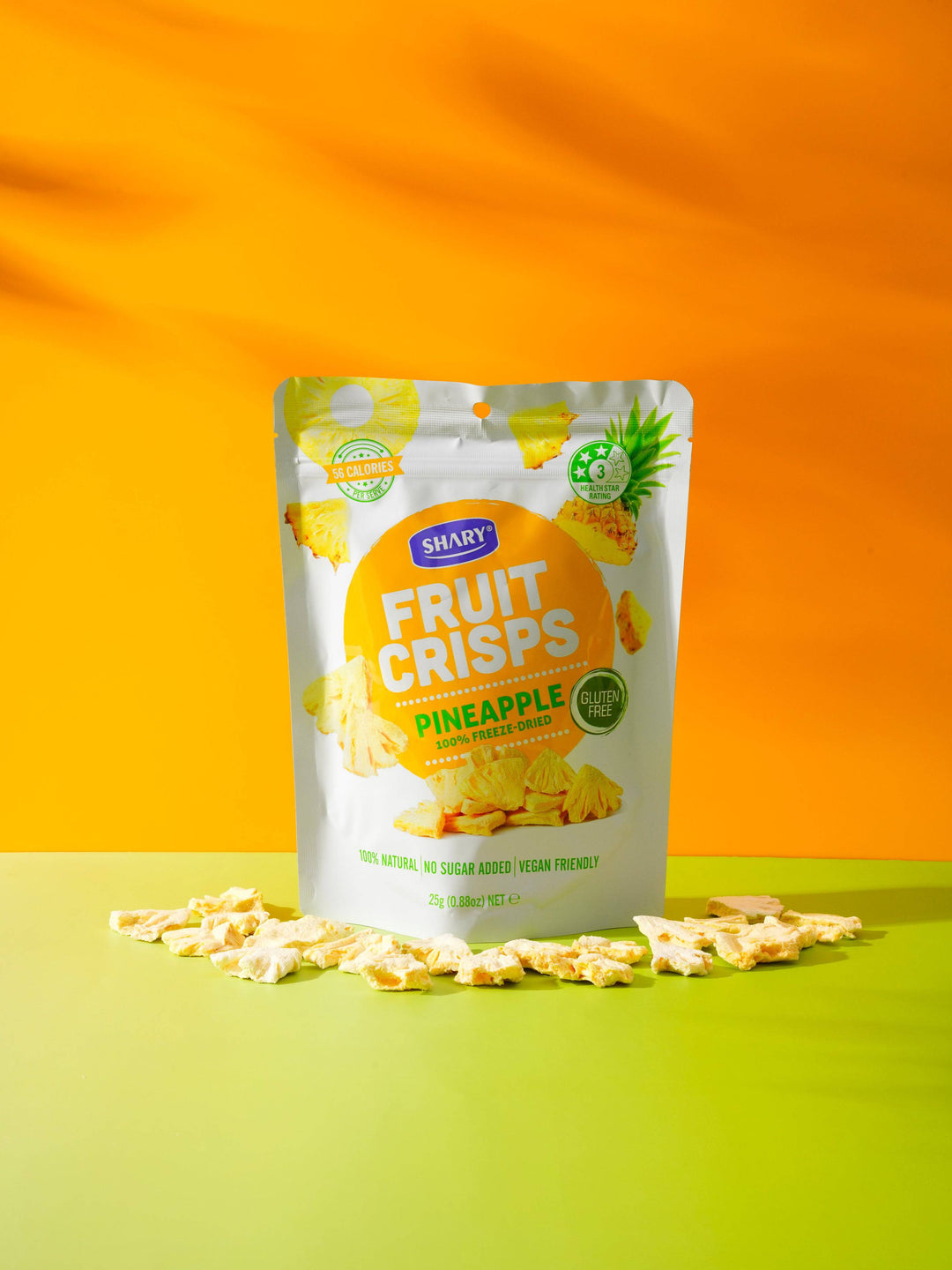 Shary Freeze Dried Pineapple Crisps 25g - Shary