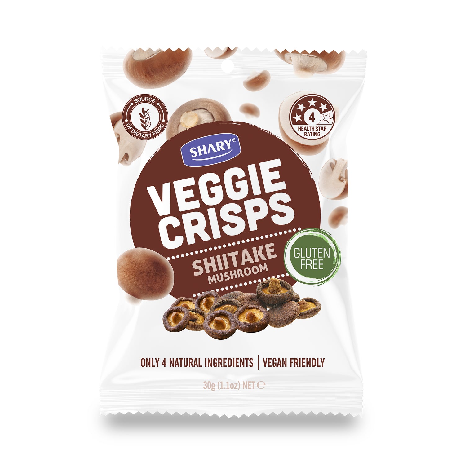 Shary Shiitake Mushroom Crisps