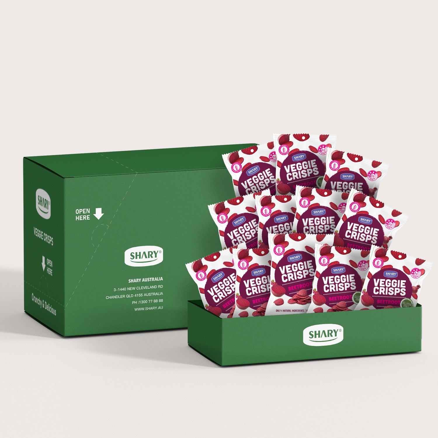 Shary Beetroot Crisps 75g