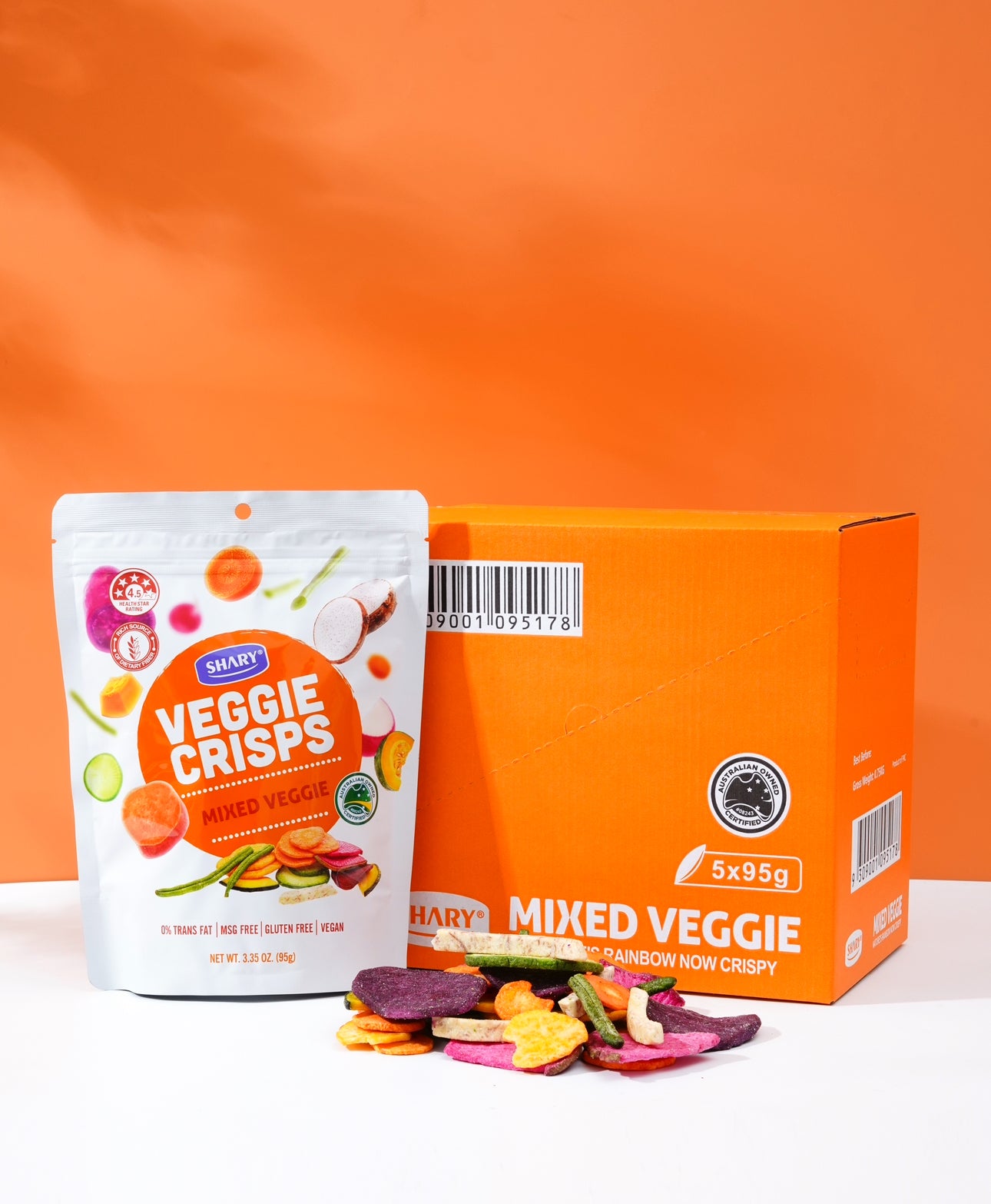 Shary Mixed Veggie Crisps - Shary Australia